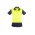 Womens Hi Vis Zone Short Sleeve Polo - ZHL236 - Yellow/Navy