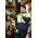 Mens Hi Vis Quilted Flying Jacket - ZJ351 - Yellow/Navy