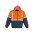 Mens Hi Vis Quilted Flying Jacket - ZJ351 - Orange/Navy