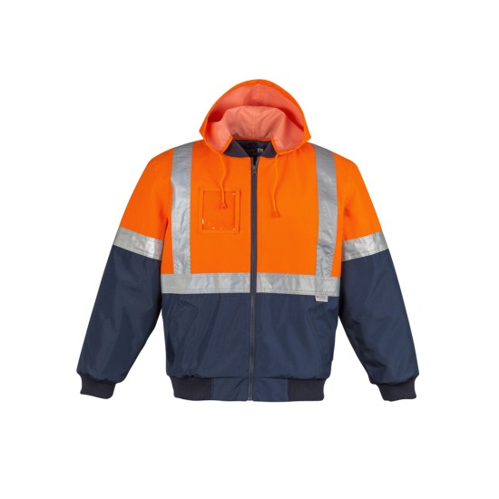 Mens Hi Vis Quilted Flying Jacket - ZJ351