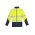 Unisex Hi Vis Softshell Jacket - ZJ353 - Yellow/Navy