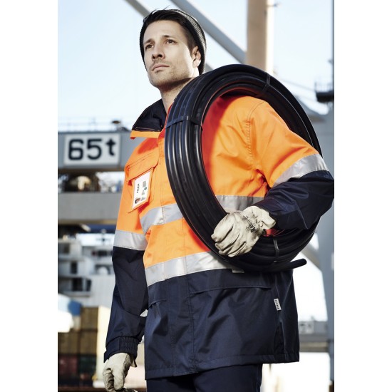 Mens Hi Vis Ultralite Waterproof Jacket - ZJ357