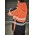 Unisex Streetworx 2 In 1 Stretch Softshell Jacket - ZJ453 - Orange/Navy