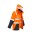 Mens Hi Vis 4 In 1 Waterproof Jacket - ZJ532 - Orange/Navy