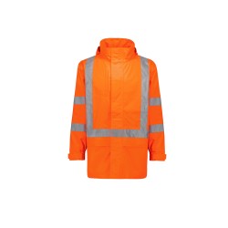 Mens TTMC-W23 Hi Vis X Back Ultralite Waterproof Jacket - ZJ657-NZ