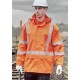 Mens TTMC-W23 Hi Vis X Back Ultralite Waterproof Jacket - ZJ657-NZ