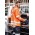 Unisex Hi Vis X Back 2 In 1 Softshell Jacket - ZJ680 - Orange