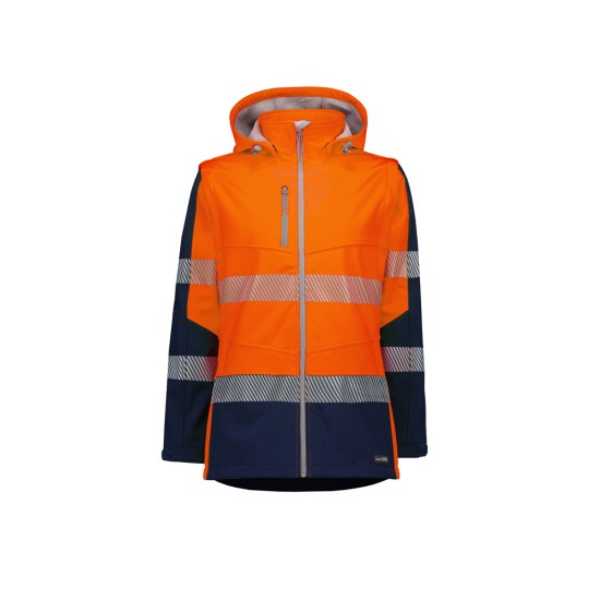 Womens Streetworx 2 In 1 Stretch Softshell Jacket - ZJ753