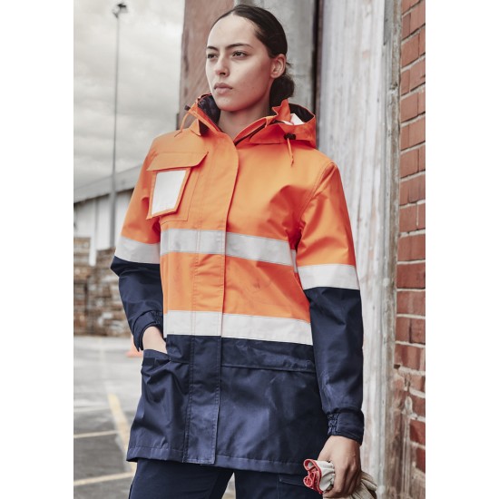 Womens Hi Vis Ultralite Waterproof Jacket - ZJ757
