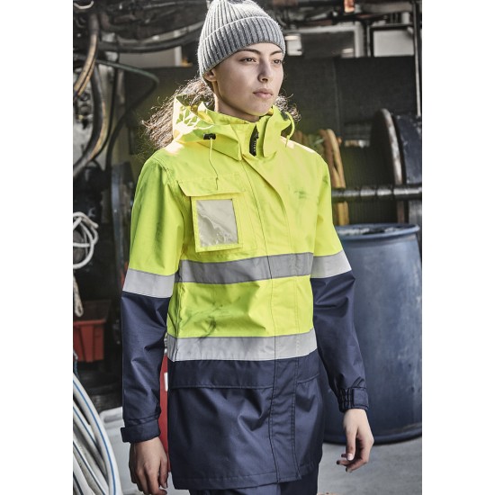 Womens Hi Vis Ultralite Waterproof Jacket - ZJ757