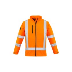 Womens Hi Vis NSW Rail X Back 2 In 1 Softshell Jacket - ZJ770