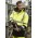 Mens Orange Flame Arc Rated Antistatic Waterproof Jacket - ZJ900 - Yellow/Navy