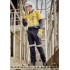 Mens Orange Flame Taped Cargo Pant (Stout) - ZP521S