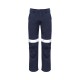 Mens Orange Flame Traditional Style Taped Work Pant - ZP523