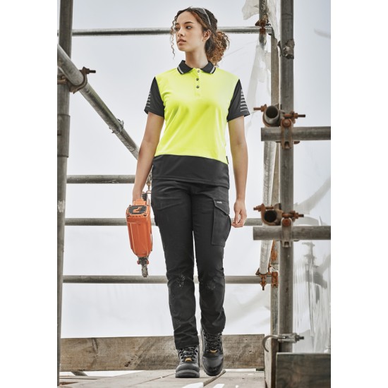 Womens Essential Basic Stretch Cargo Pant - ZP730