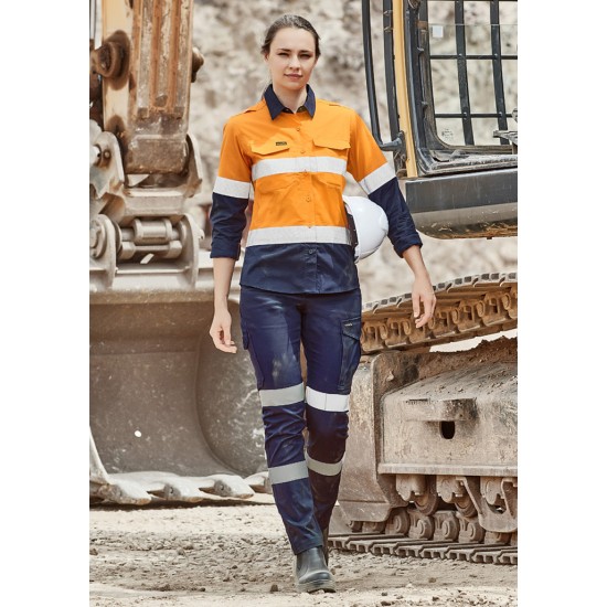 Womens Essential Stretch Taped Cargo Pant - ZP733