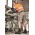 Mens Streetworx Curved Cargo Short - ZS360 - Khaki