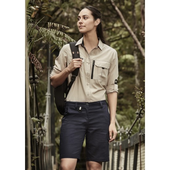 Womens Rugged Cooling Vented Short - ZS704