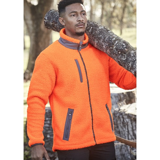Unisex Streetworx Full Zip Sherpa Fleece - ZT285