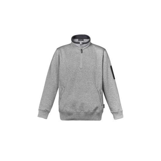 Unisex 1/4 Zip Brushed Fleece Pullover - ZT366