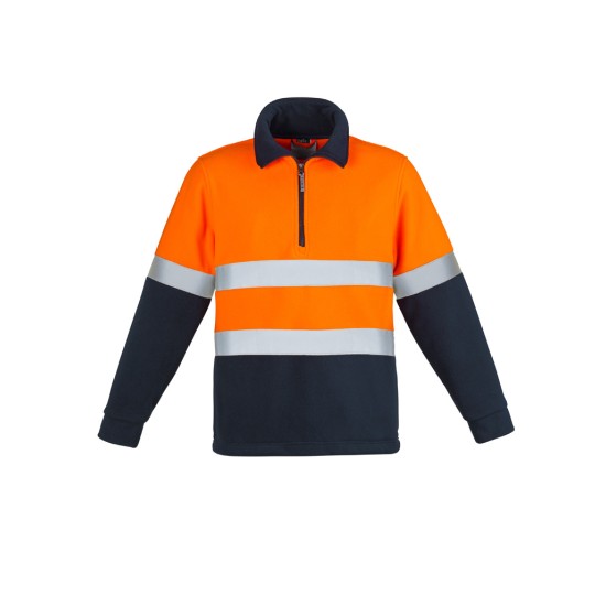 Unisex Hi Vis Polar Fleece Pullover - Hoop Taped - ZT461
