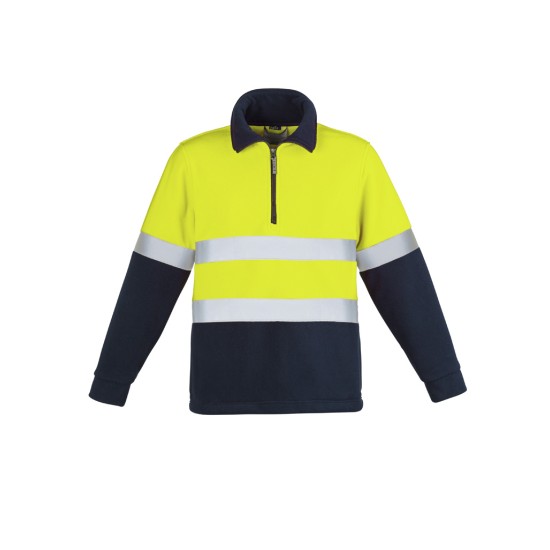 Unisex Hi Vis Polar Fleece Pullover - Hoop Taped - ZT461