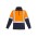 Unisex Hi Vis Polar Fleece Pullover - Shoulder Taped - ZT462 - Orange/Navy