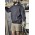 Unisex Multi-Pocket Hoodie - ZT467 - Charcoal/Black