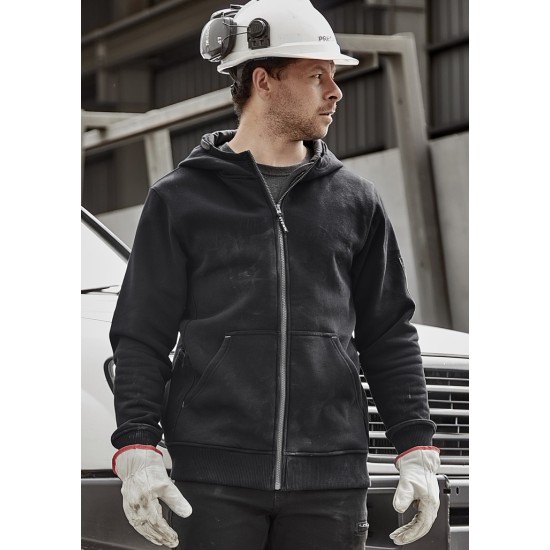 Unisex Zip Front Multi-Pocket Hoodie - ZT468