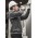 Unisex Zip Front Multi-Pocket Hoodie - ZT468 - Charcoal/Black