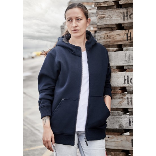 Unisex Zip Front Multi-Pocket Hoodie - ZT468