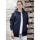 Unisex Zip Front Multi-Pocket Hoodie - ZT468