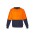 Unisex Hi Vis Crew Sweatshirt - ZT475 - Orange