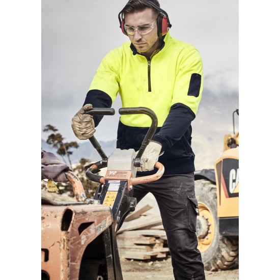 Unisex Hi Vis 1/2 Zip Pullover - ZT476