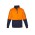 Unisex Hi Vis 1/2 Zip Pullover - ZT476 - Orange/Navy