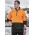 Unisex Hi Vis 1/2 Zip Pullover - ZT476 - Orange/Black