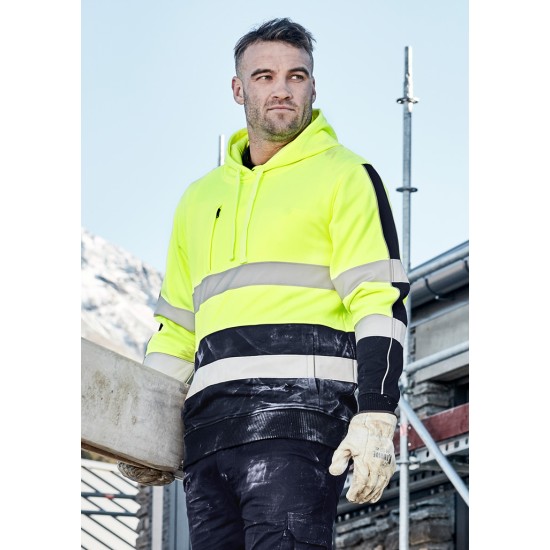 Unisex Hi Vis Stretch Taped Hoodie - ZT483