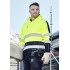 Unisex Hi Vis Stretch Taped Hoodie - ZT483