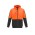 Unisex Hi Vis Full Zip Hoodie - ZT485 - Orange/Black