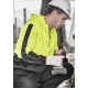Unisex Hi Vis Full Zip Hoodie - ZT485