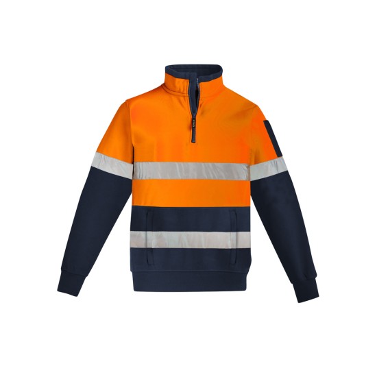 Unisex Hi Vis 1/4 Zip Pullover - Hoop Taped - ZT567