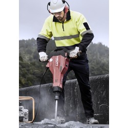 Unisex Hi Vis 1/4 Zip Pullover - Hoop Taped - ZT567