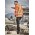 Unisex Hi Vis X Back Rail Jumper - ZT660 - Orange