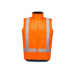 Unisex Hi Vis Waterproof Reversible Vest - ZV228