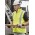 Unisex Hi Vis Waterproof Reversible Vest - ZV228 - Yellow