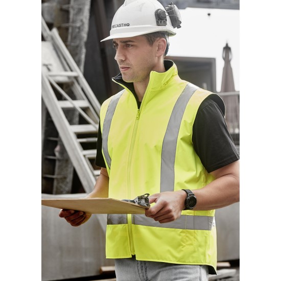 Unisex Hi Vis Waterproof Reversible Vest - ZV228
