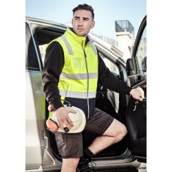 Unisex Hi Vis Softshell Vest - ZV426