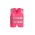 Unisex Hi Vis Zip Vest - ZV998 - Pink