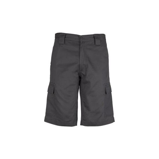 Mens Midweight Drill Cargo Short - ZW012