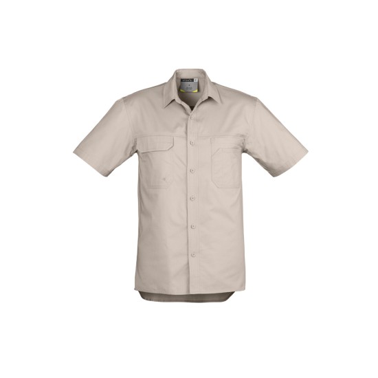 Mens Lightweight Tradie Short Sleeve Shirt - ZW120